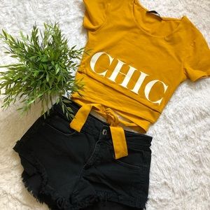 ‼️SOLD‼️ Cross Tie Top